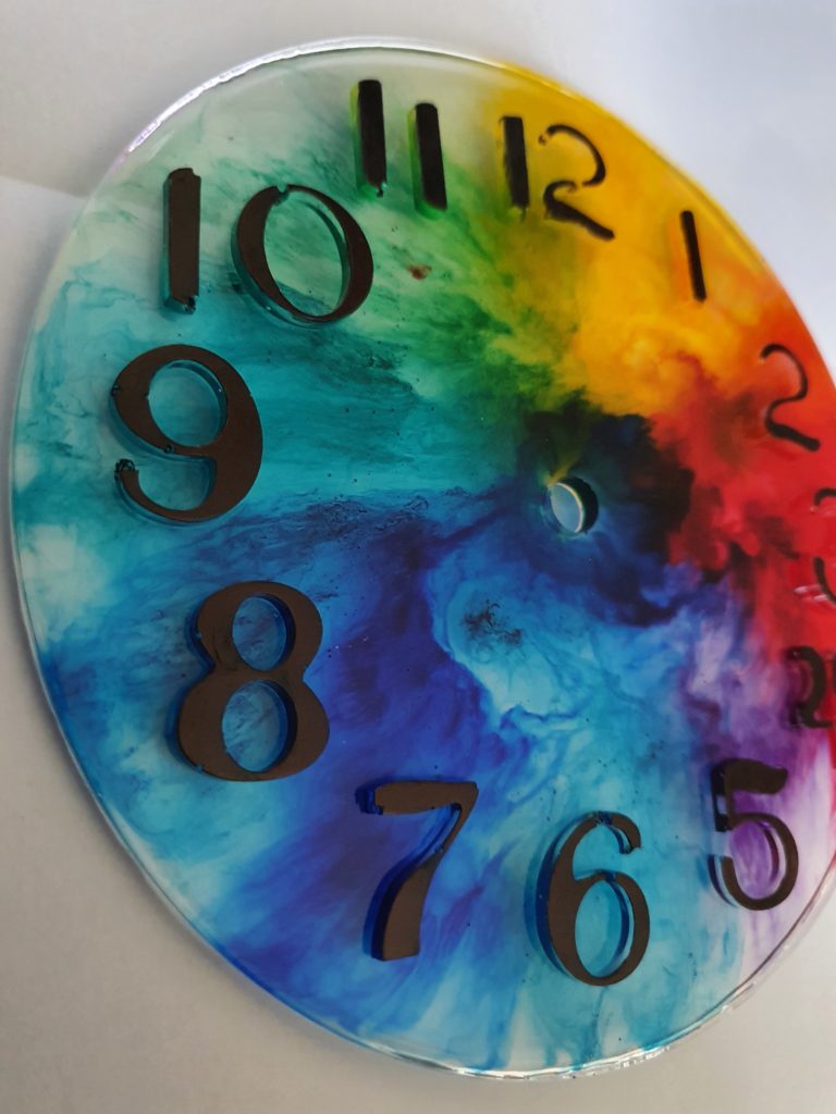 Resin clocks • Made By Mums